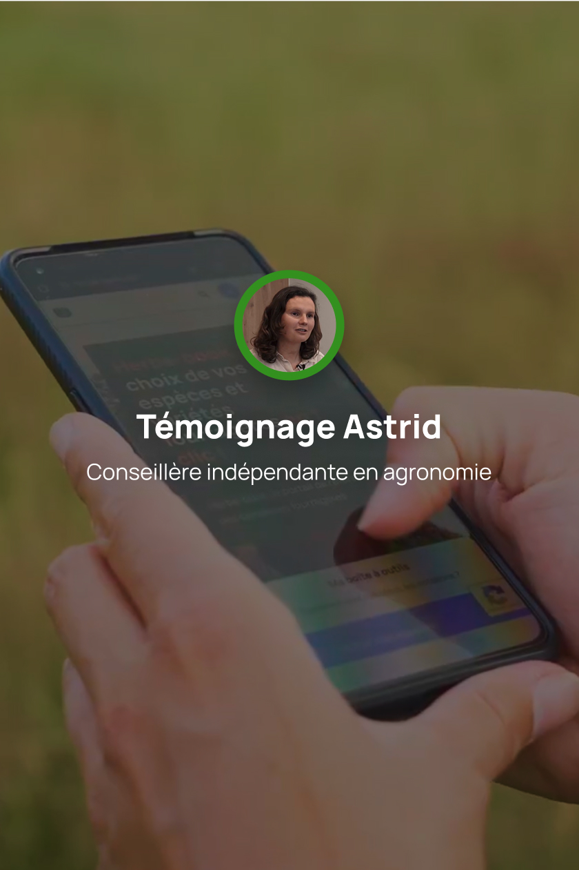 Herbe-book - Témoignage Astrid, Conseillère indépendante en agronomie